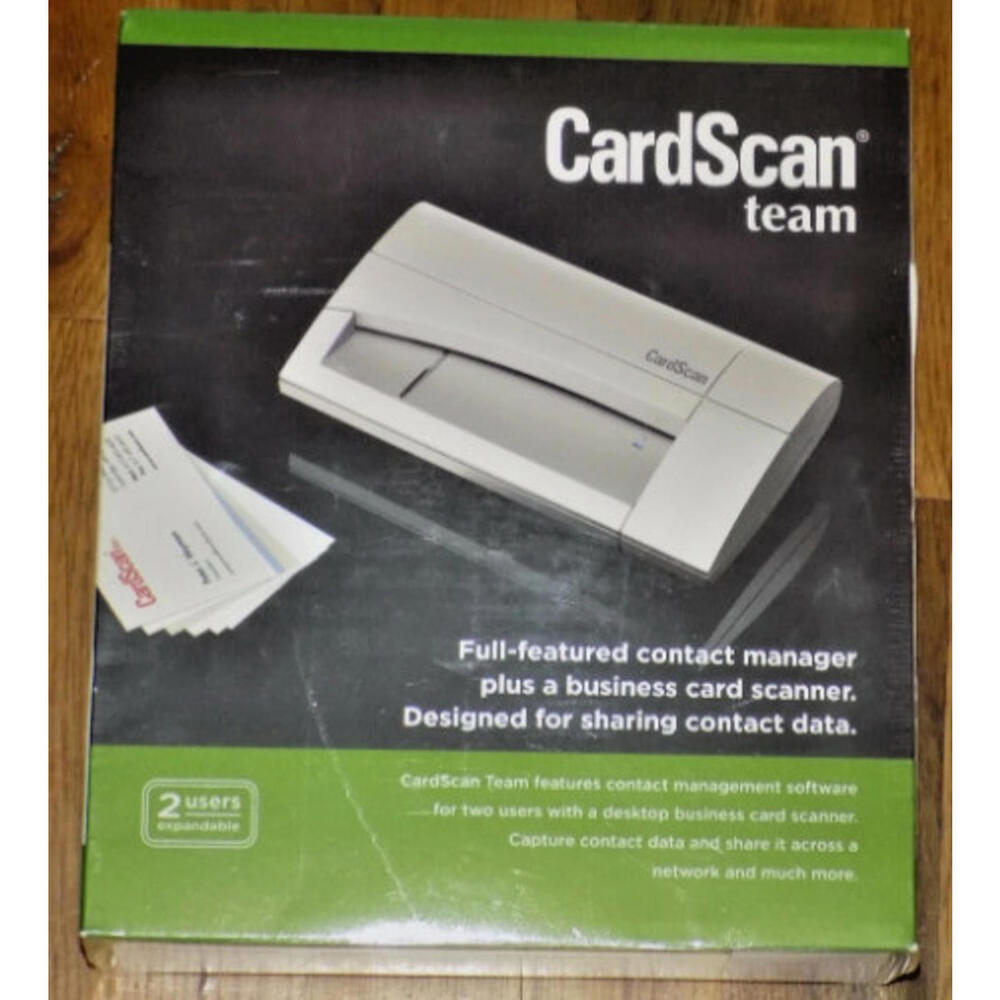 CardScan Team CSTA08280ENG CS Team Version 8.0 Sanford Brands
